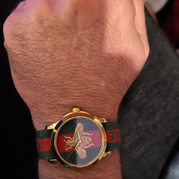 Used men watch Gucci paramour - Picture 3 of 9